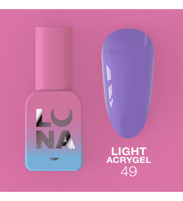 Жидкий Гель Luna Light Acrygel №49, объем 13 мл