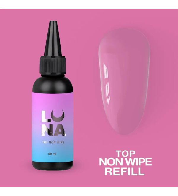 Топ без липкого слоя Luna Top Non Wipe Refill, объем 60 мл