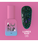 Камуфлирующая база Luna Lurex Base №6, объем 13 мл