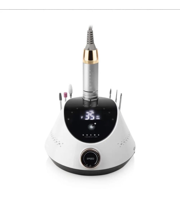Фрезер для маникюра BUCOS X-2 PRO Белый 65 Ватт, 35 000 об./мин.