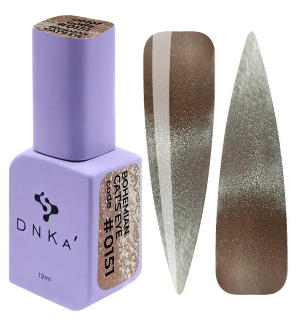 Гель-лак DNKa Bohemian Cat Eye №0018, объем 12 мл
