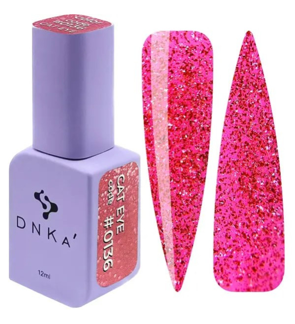 Гель-лак DNKa Cat Eye №0009, объем 12 мл