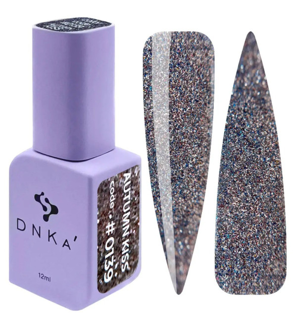 Гель-лак DNKa Autumn Kiss светоотражающий №0139, объем 12 мл