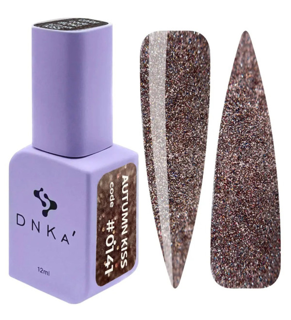 Гель-лак DNKa Autumn Kiss светоотражающий №0141, объем 12 мл
