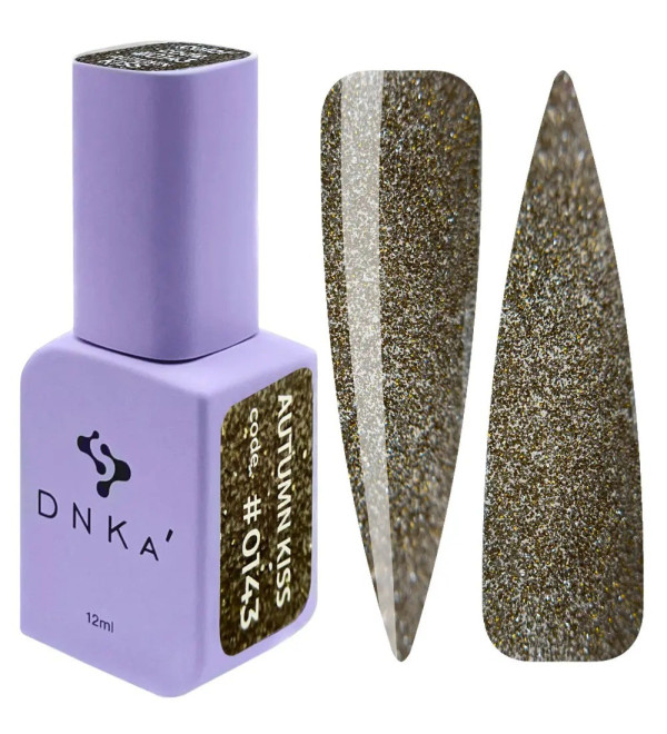 Гель-лак DNKa Autumn Kiss светоотражающий №0143, объем 12 мл
