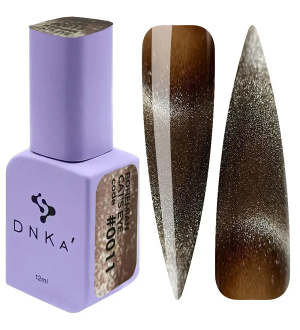 Гель-лак DNKa Bohemian Cat Eye №0011, объем 12 мл