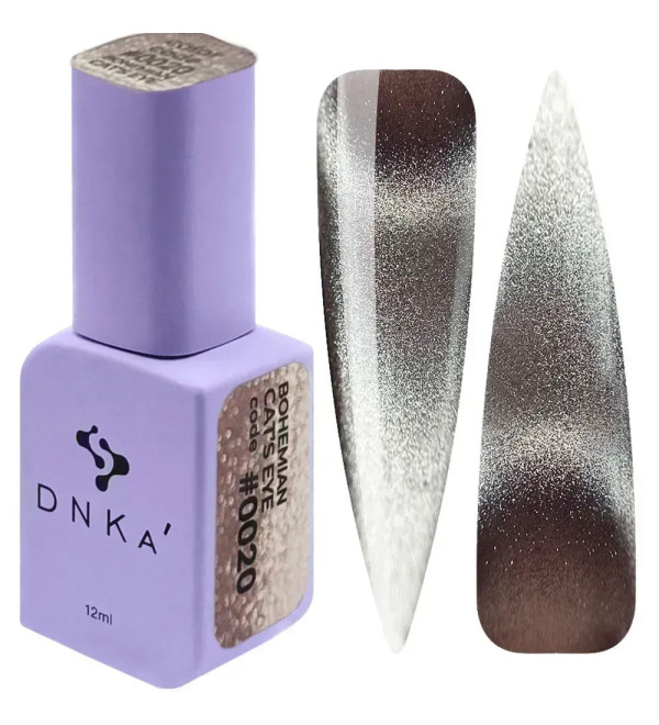 Гель-лак DNKa Bohemian Cat Eye №0020, объем 12 мл