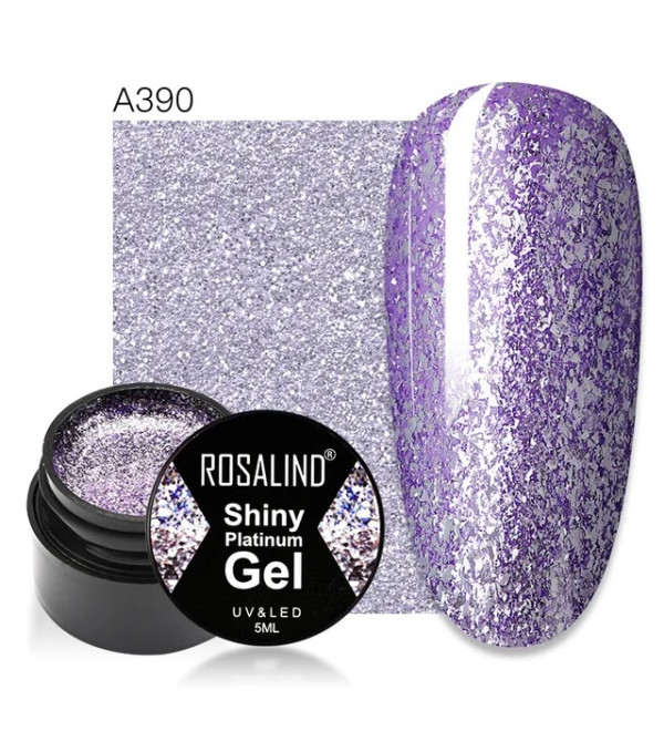 Гель краска Rosalind Shiny Platinum A390