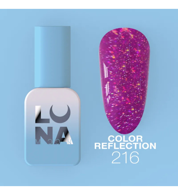 Гель-лак Luna Color Reflection №216, объем 8 мл