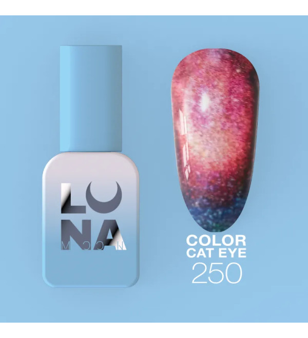 Гель-лак Color Cat Eye №250, 13 мл