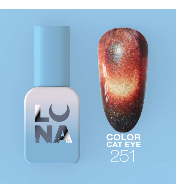 Гель-лак Color Cat Eye №251, 13 мл