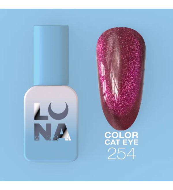 Гель-лак Color Cat Eye №254, 13 мл