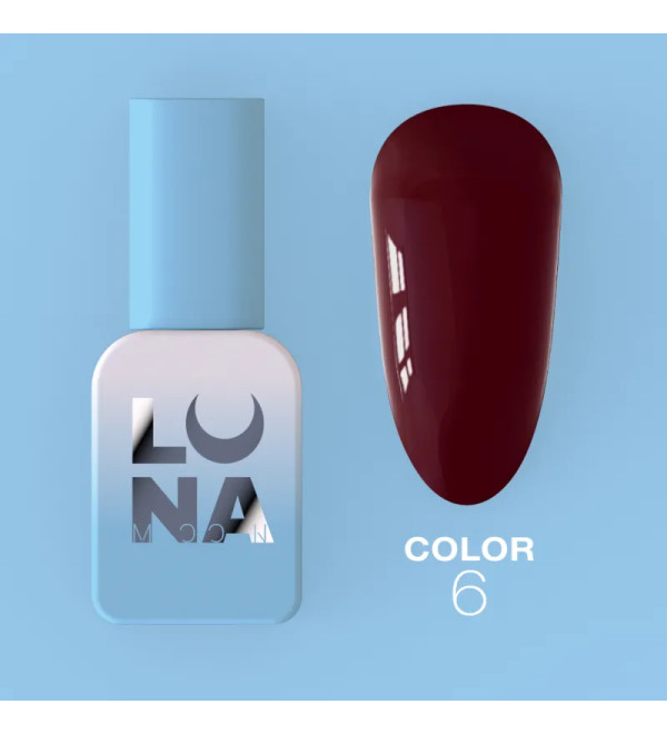 Гель-лак Luna Color №6, объем 13 мл