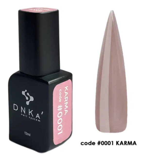 Гель для наращивания DNKa Pro Gel #0001 Karma, 12 мл