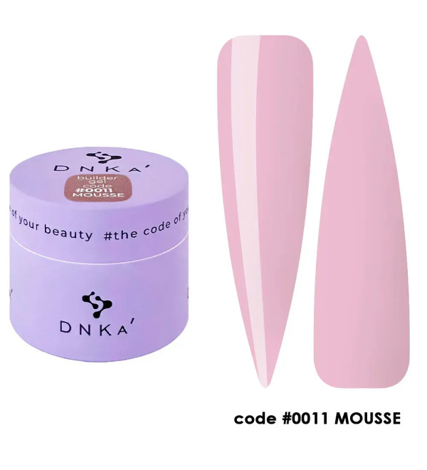 Гель для наращивания DNKa Builder Gel Mousse №0011, 15 мл