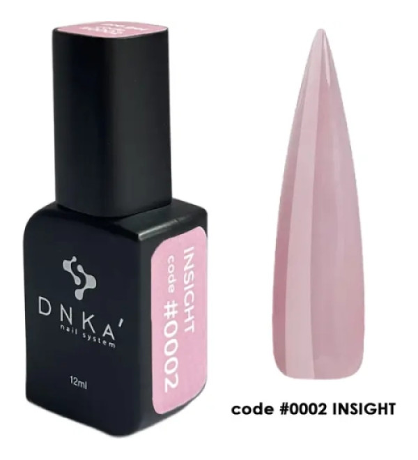 Гель для наращивания DNKa Pro Gel #0002 Insight, 12 мл