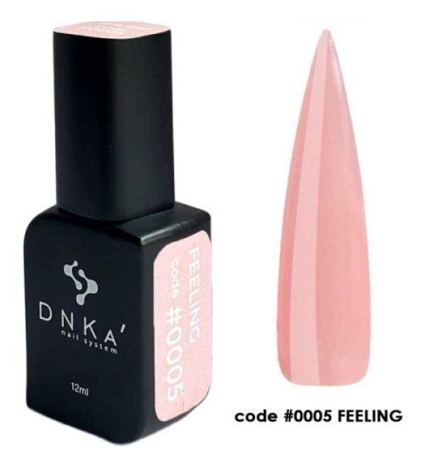 Гель для наращивания DNKa Pro Gel #0005 Feeling, 12 мл