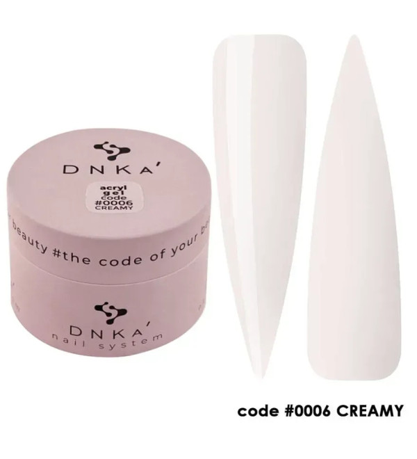 Акригель DNKa' №0006 Creamy, 30 мл