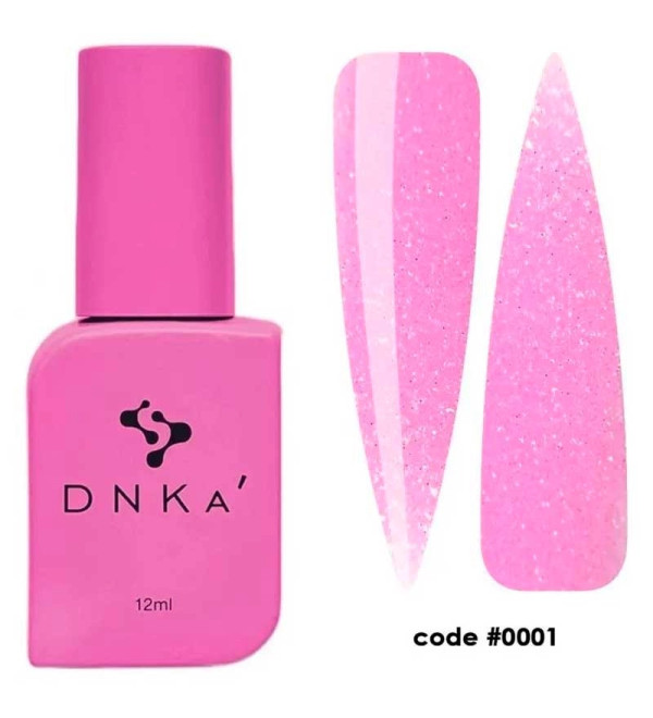 Жидкий Гель DNKa Light Acrygel №0001 Bubble Gum, объем 12 мл