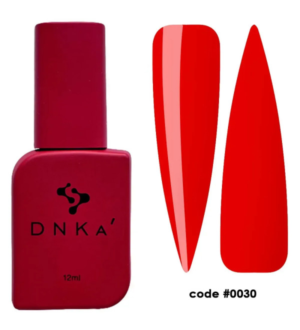 Жидкий Гель DNKa Light Acrygel №0030 Red Velvet, объем 12 мл