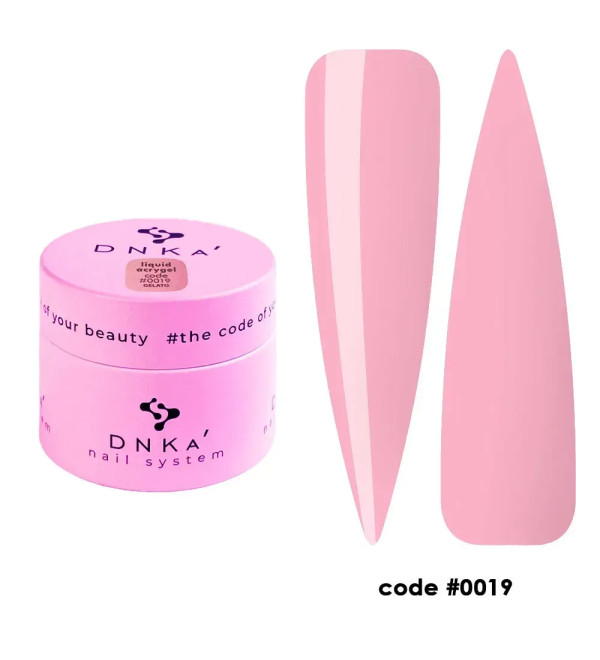 Жидкий Гель DNKa Light Acrygel №0019 Gelato, объем 15 мл