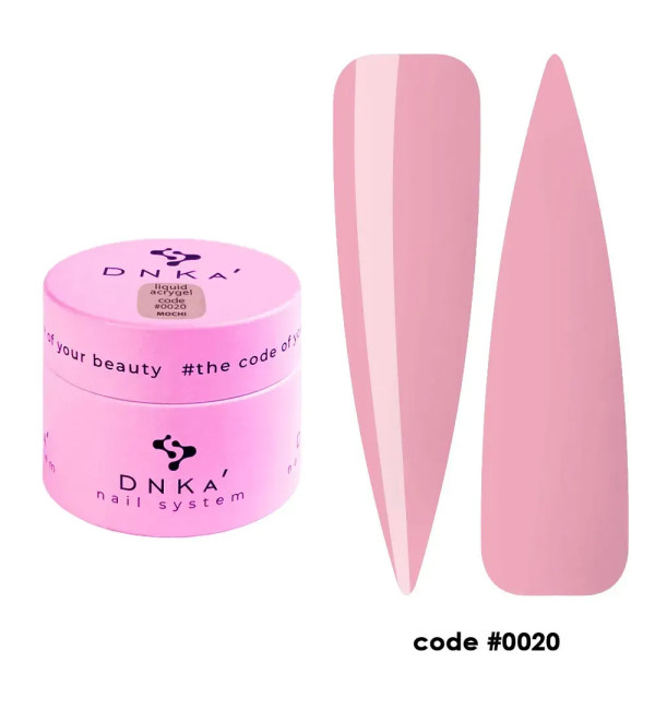 Жидкий Гель DNKa Light Acrygel №0020 Mochi, объем 15 мл