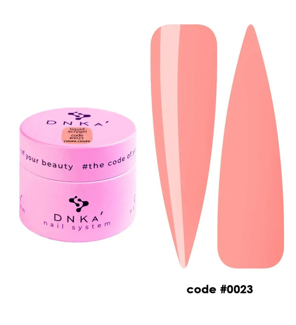 Жидкий Гель DNKa Light Acrygel №0023 Chupa Chups, объем 15 мл