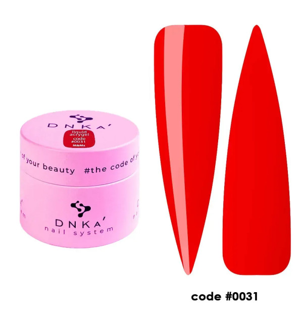 Жидкий Гель DNKa Light Acrygel №0031 M&Ms, объем 15 мл