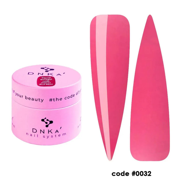 Жидкий Гель DNKa Light Acrygel №0032 Jelly Belly, объем 15 мл