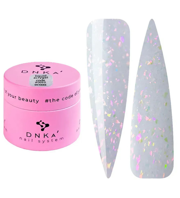 Жидкий Гель DNKa Light Acrygel №0052 Octans, объем 15 мл