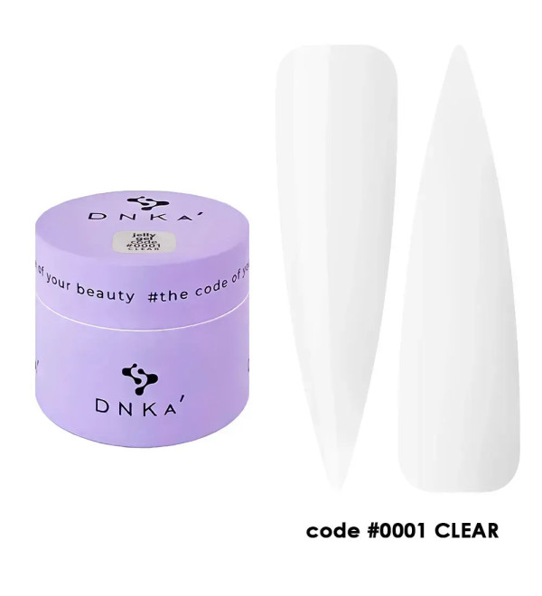 DNKa'  Jelly Gelly №0001 Clear, объем 15 мл