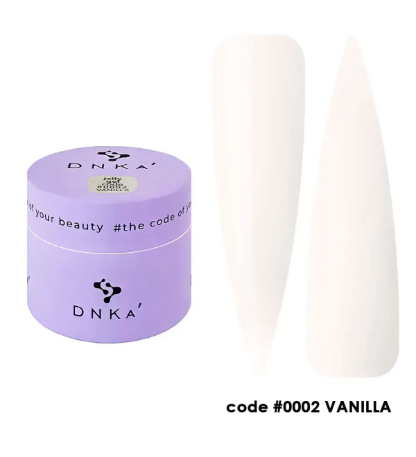 DNKa'  Jelly Gelly №0002 Vanilla, объем 15 мл