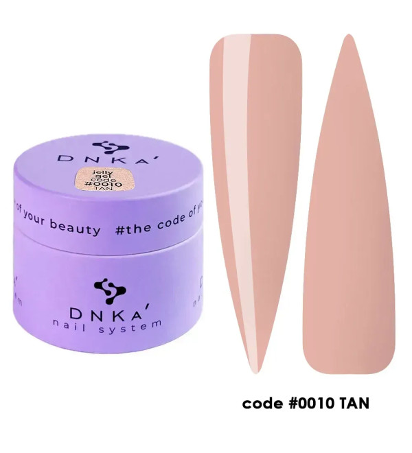 DNKa'  Jelly Gelly №0010 Tan, объем 15 мл