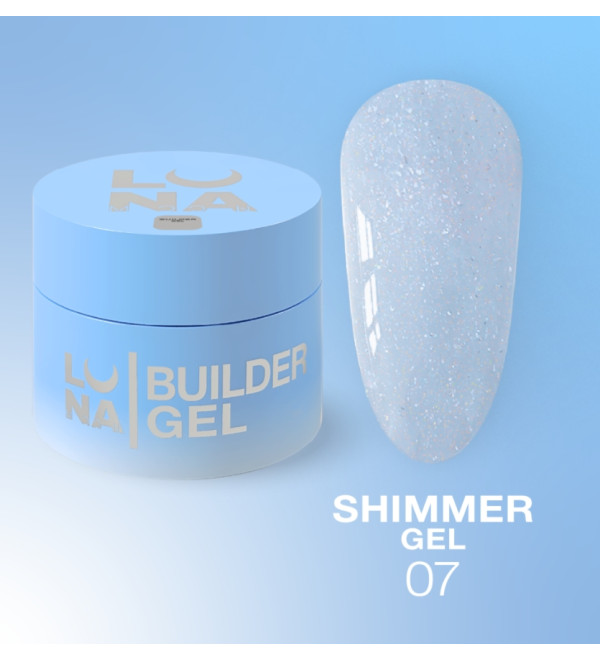 Гель Luna Shimmer №07, объем 15 мл
