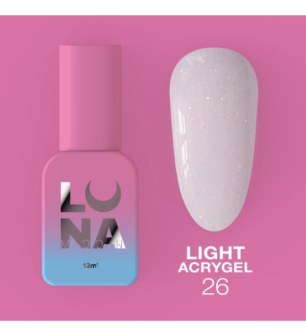 Жидкий Гель Luna Light Acrygel №26, объем 13 мл