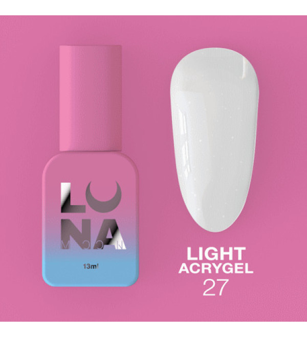 Жидкий Гель Luna Light Acrygel №27, объем 13 мл