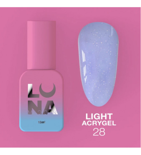 Жидкий Гель Luna Light Acrygel №28, объем 13 мл