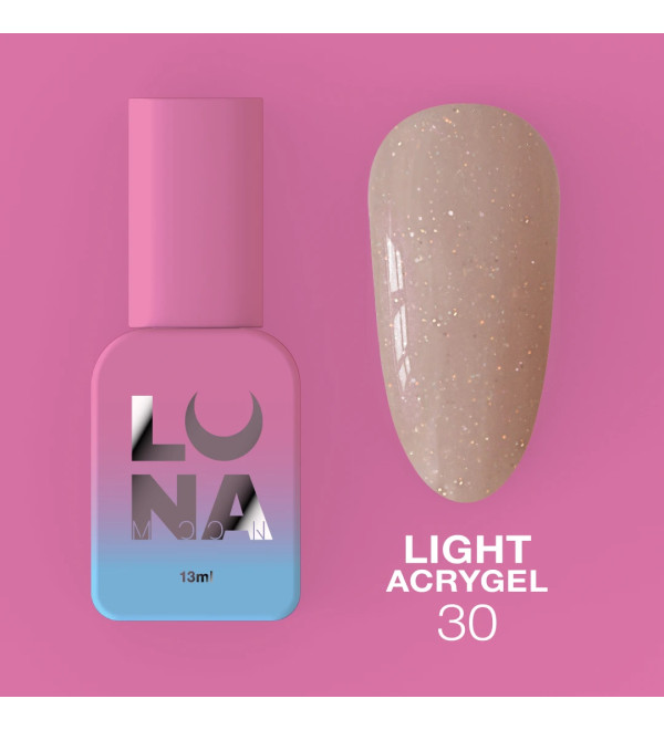 Жидкий Гель Luna Light Acrygel №30, объем 13 мл