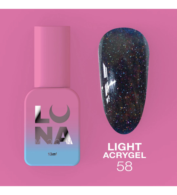 Жидкий Гель Luna Light Acrygel №58, объем 13 мл
