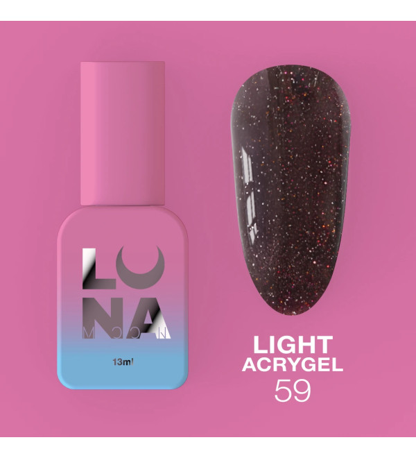Жидкий Гель Luna Light Acrygel №59, объем 13 мл