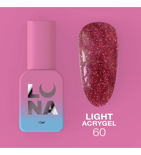 Жидкий Гель Luna Light Acrygel №60, объем 13 мл