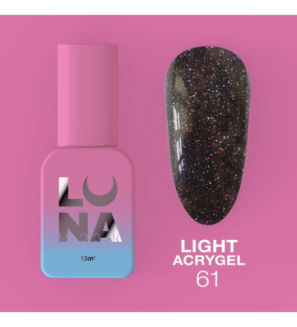 Жидкий Гель Luna Light Acrygel №61, объем 13 мл