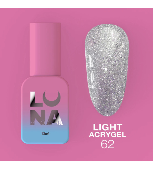 Жидкий Гель Luna Light Acrygel №62, объем 13 мл