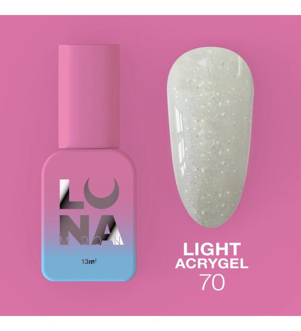 Жидкий Гель Luna Light Acrygel №70, объем 13 мл