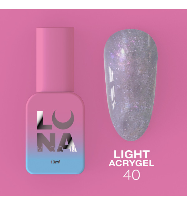 Жидкий Гель Luna Light Acrygel №40, объем 13 мл