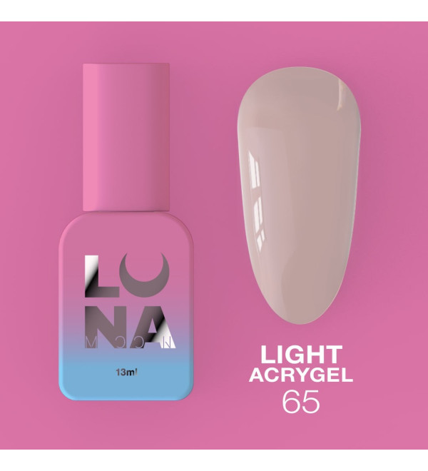 Жидкий Гель Luna Light Acrygel №65, объем 13 мл