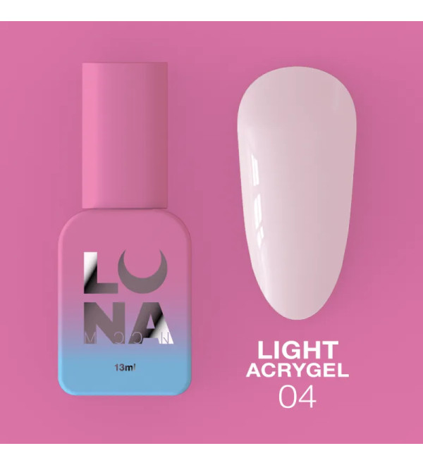 Жидкий Гель Luna Light Acrygel №4, объем 13 мл
