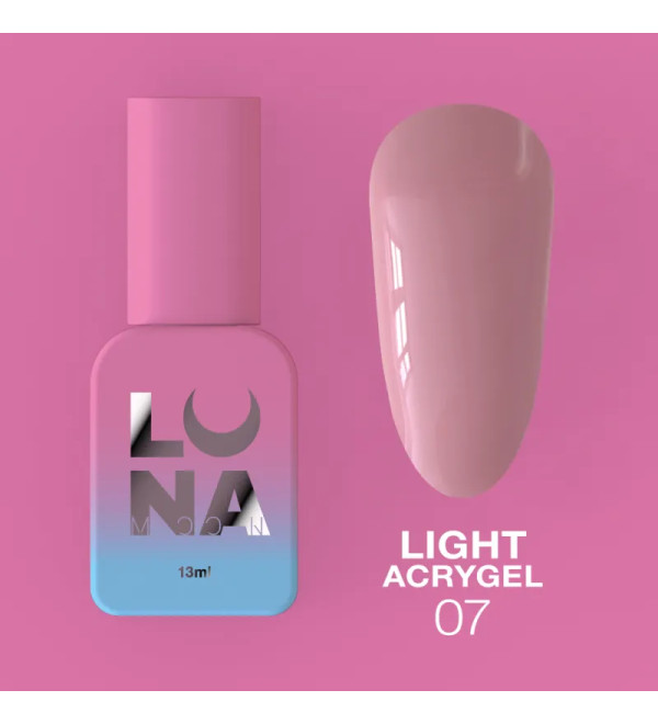 Жидкий Гель Luna Light Acrygel №7, объем 13 мл