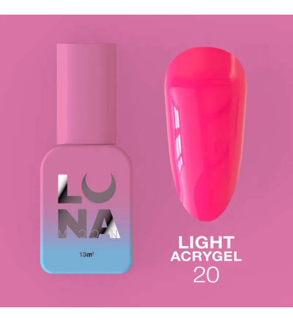 Жидкий Гель Luna Light Acrygel №20, объем 13 мл