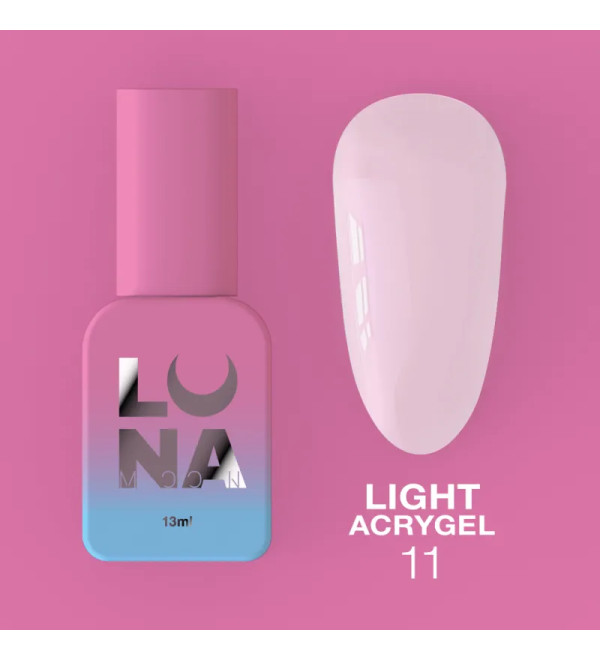 Жидкий Гель Luna Light Acrygel №11, объем 13 мл